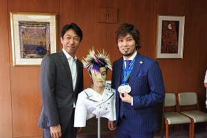 柏市長表敬訪問 柏市長表敬訪問