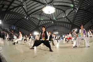 全国理容競技大会 審査中 全国理容競技大会 審査中