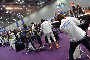 アジア大会競技中 アジア大会競技中